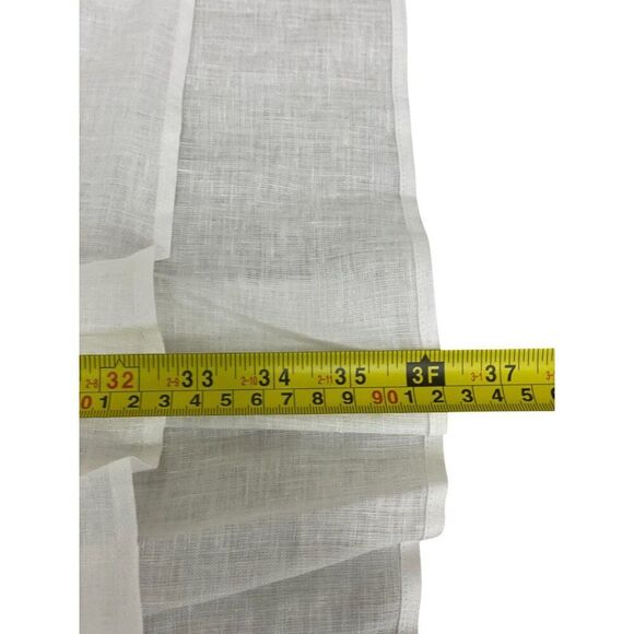 Massimo Dutti Womens Button Up Shirt S Small White Lined Oversized 9418/952 NWT - Picture 13 of 14